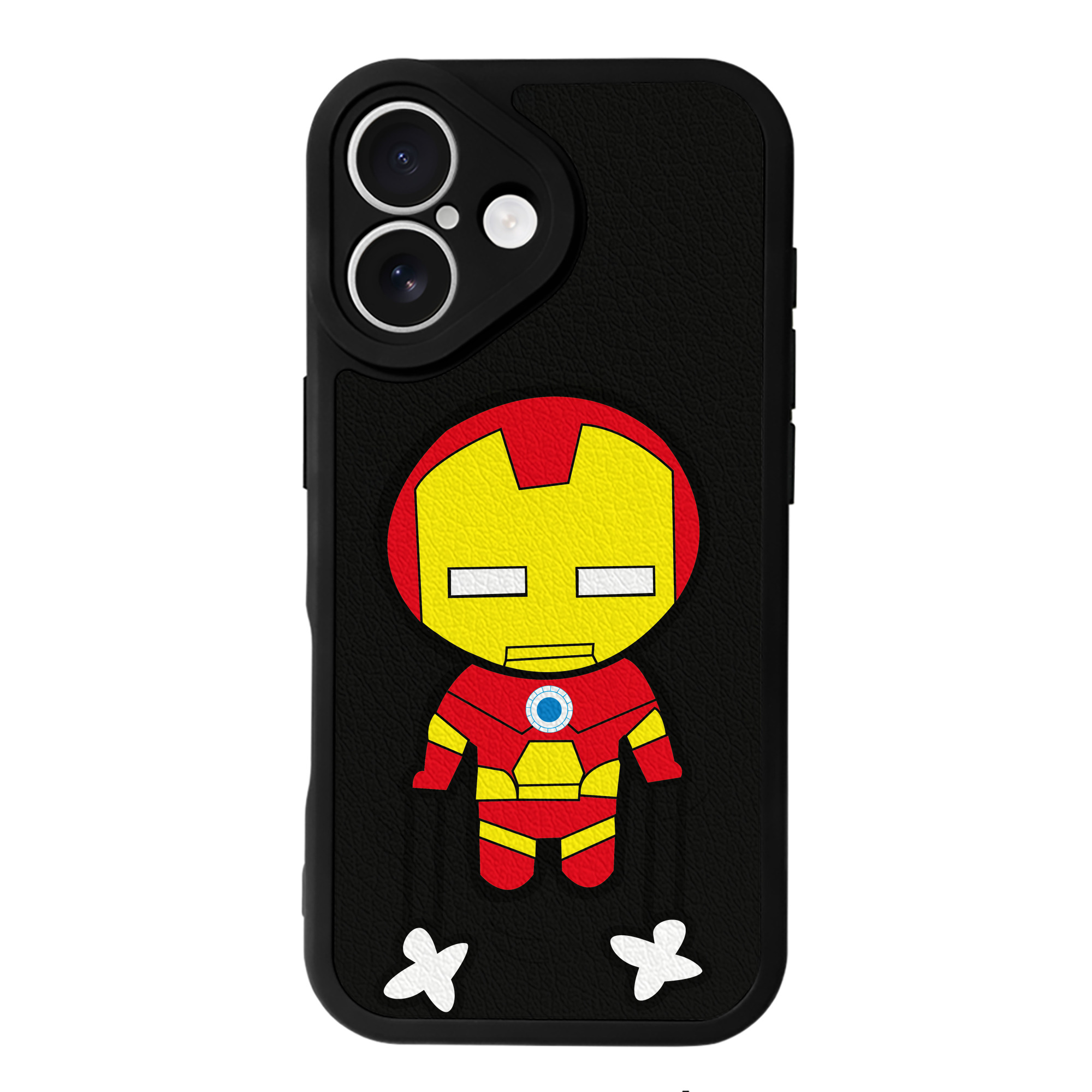 （画像用） アベンジャーズ The Avengers 【iPhone 16シリーズ対応】シリコンスマホケース（レザー調） 材質：シリコン